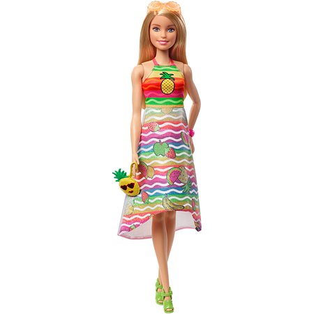 Кукла Barbie Крайола Радужный фруктовый сюрприз 1 GBK18 - фото 5