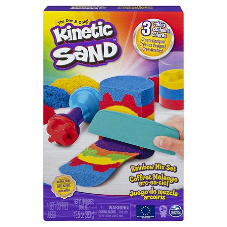 Набор для лепки Kinetic Sand Радуга 6053691