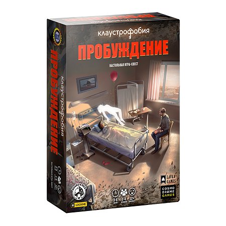 Игра настольная Cosmodrome Games Клаустрофобия Пробуждение 52069