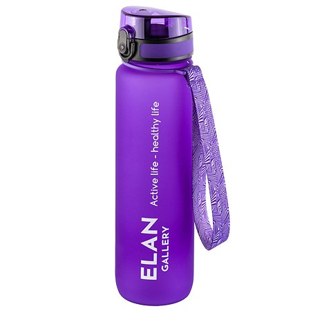 Бутылка для воды Elan Gallery 1000 мл лаванда - фото 1