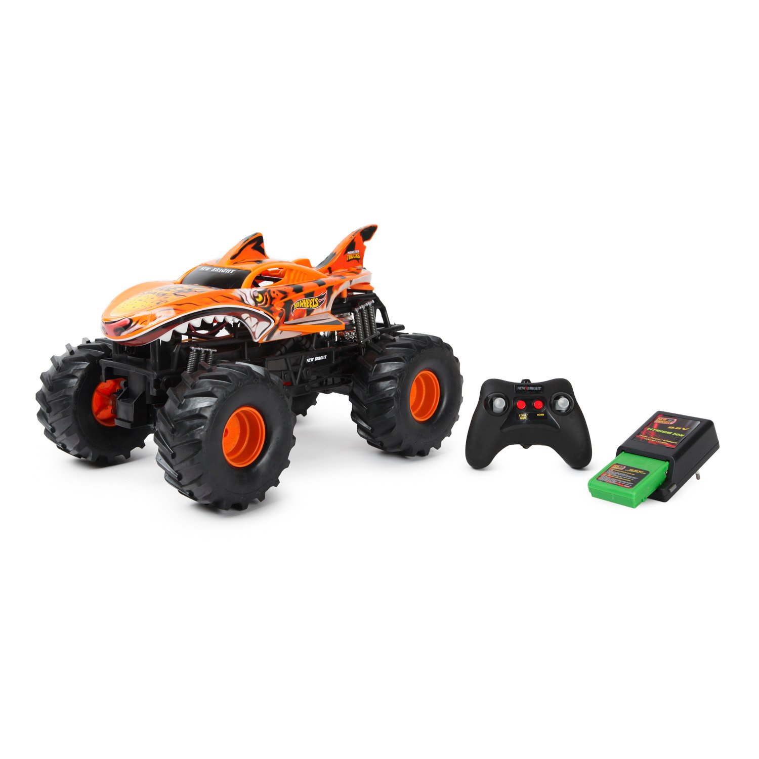 hot wheels monster truck orange