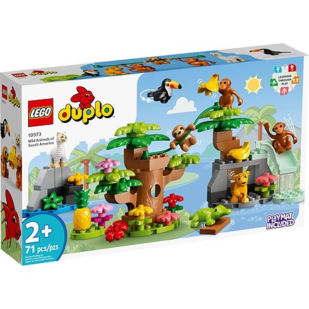 Конструктор LEGO DUPLO Wild Animals of South America 10973