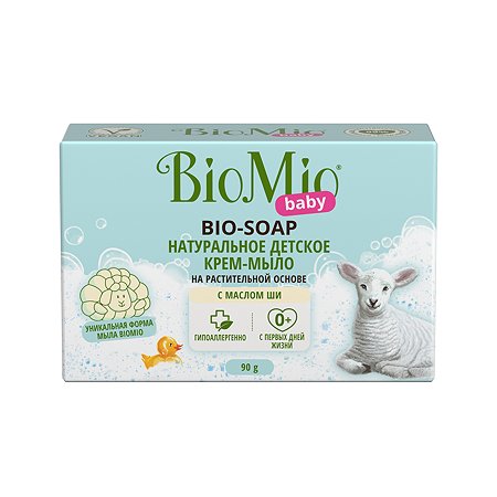 Крем-мыло BioMio Baby Bio Cream-Soap детское экологическое 90г