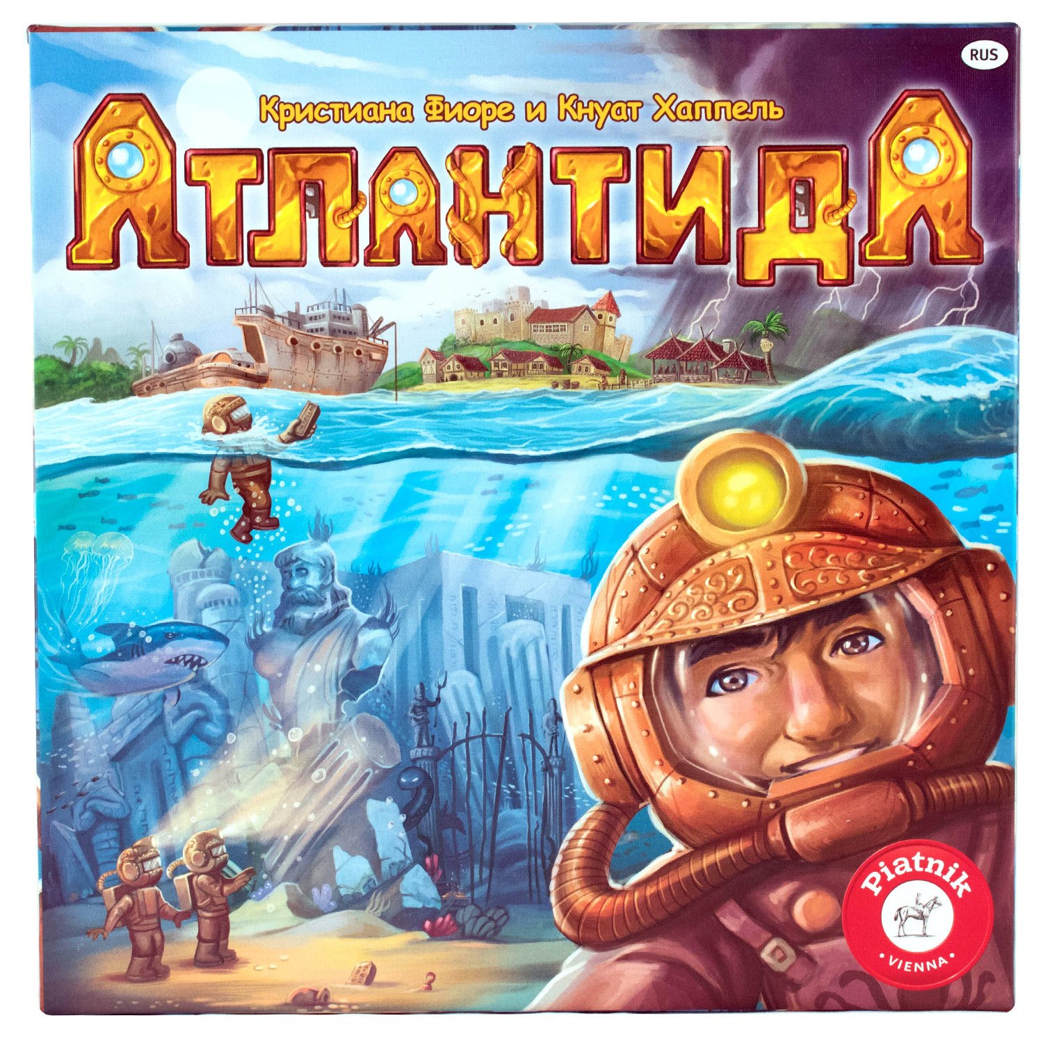 Настольная игра атлантида piatnik обзор