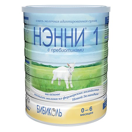 Молочная смесь Бибиколь 1 с пребиотиками на основе козьего молока 800 г с 0-6 мес - фото 1