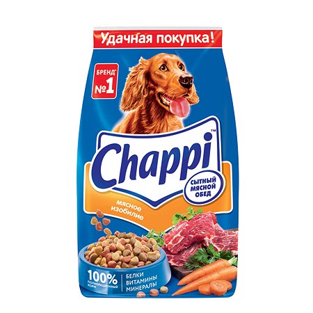 Корм для собак Chappi 2.5кг Мясное изобилие сухой