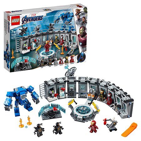 Конструктор LEGO Marvel Super Heroes Лаборатория Железного человека 76125