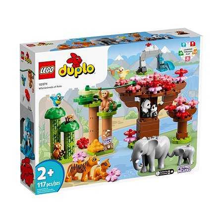Конструктор LEGO DUPLO Wild Animals of Asia 10974