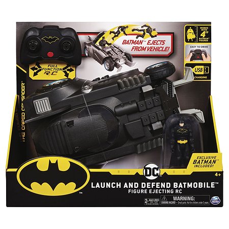 Набор Batman РУ Бэтмобиль с фигуркой 6055747 - фото 2