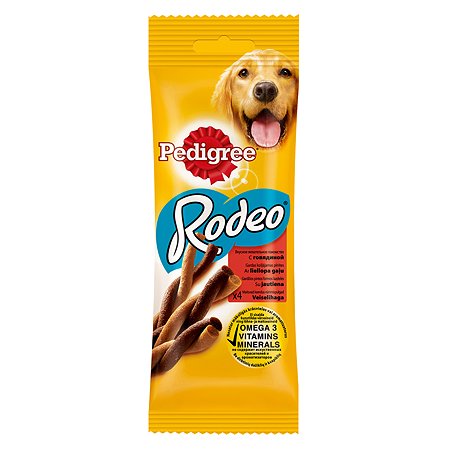 Лакомство для собак Pedigree Rodeo 70г