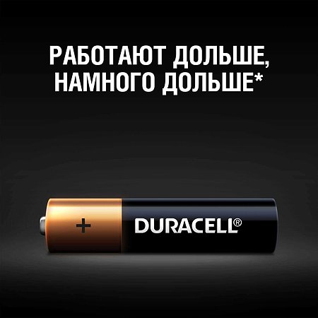 Батарейки Duracell Basic ААA/LR03 6шт - фото 3