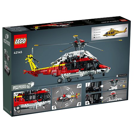 Конструктор LEGO Technic Airbus H175 Rescue Helicopter 42145 - фото 6