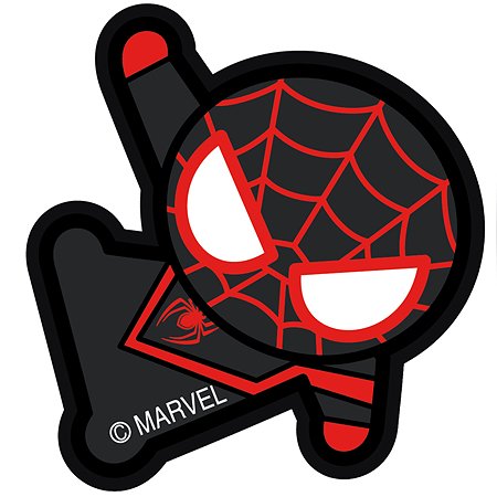 Значок Marvel Человек-паук 2 Черный 67510