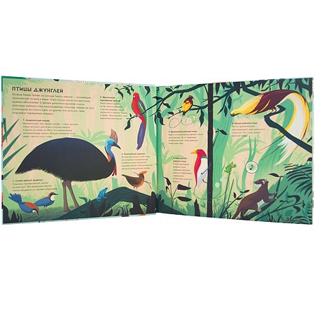 Книга МОЗАИКА kids Звуки природы Птицы - фото 2
