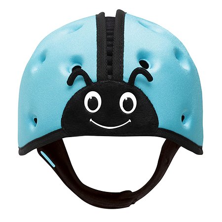 Шапка-шлем SafeheadBABY для защиты головы.Божья коровка Синий