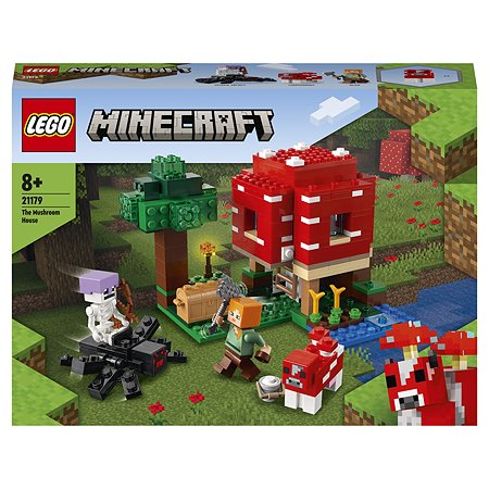 Конструктор LEGO Minecraft Грибной дом 21179 - фото 2