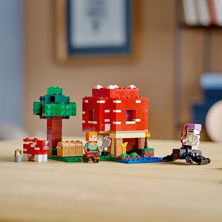 Конструктор LEGO Minecraft Грибной дом 21179 - фото 8