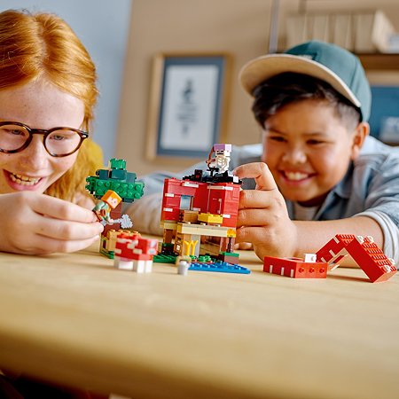 Конструктор LEGO Minecraft Грибной дом 21179 - фото 10