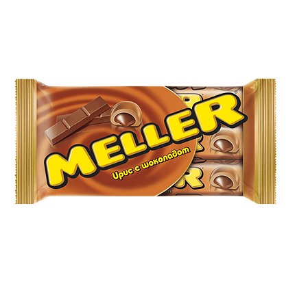 Конфета Meller жевательная шоколад 38г