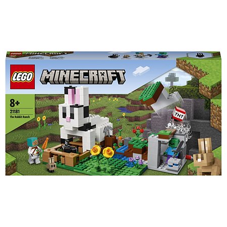 Конструктор LEGO Minecraft Кроличье ранчо 21181 - фото 2