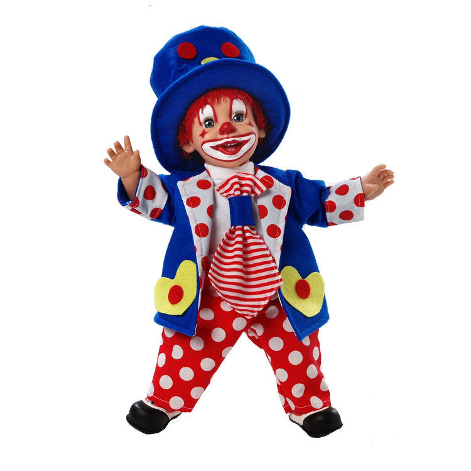 Клоуны цена. Клоун Arias. Кукла клоун Arias. Кукла Кло. Игрушечный клоун.