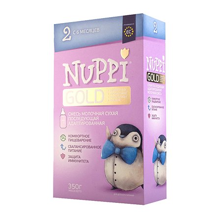 Молочная смесь NUPPI адаптированная последующая  от 6 до 12 мес 350 г