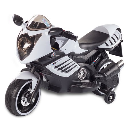 Мотоцикл BABY STYLE на аккумуляторе белый со светом - фото 3
