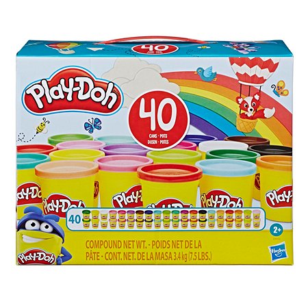 Набор игровой Play-Doh 40банок E94135L0