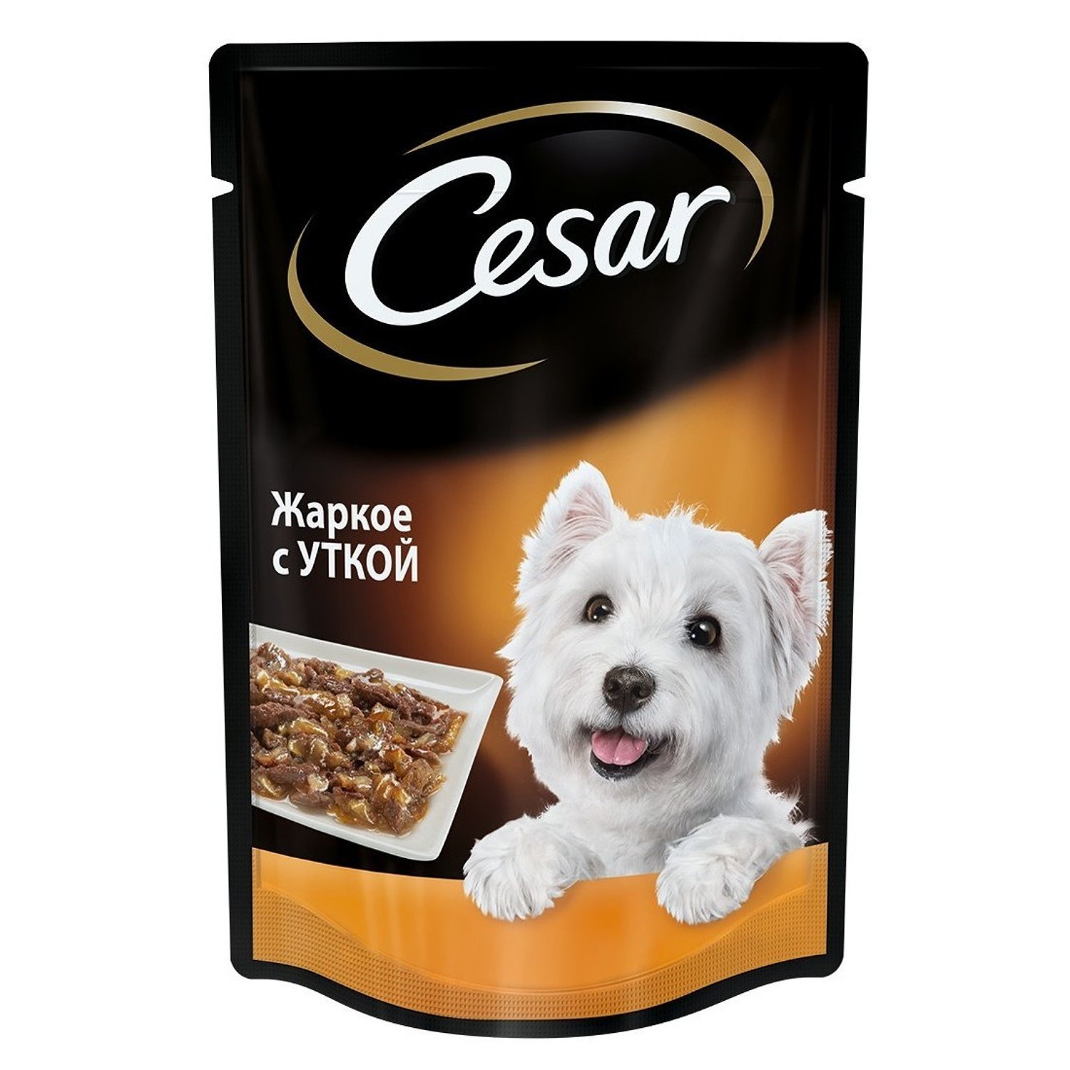 Корм для собак Cesar 100г жаркое с уткой - фото 1