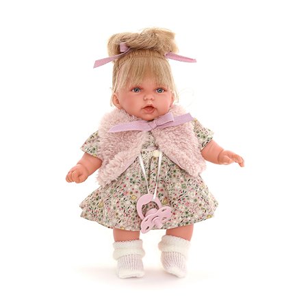 Кукла Antonio Juan София в розовом 27 см озвученная - фото 1