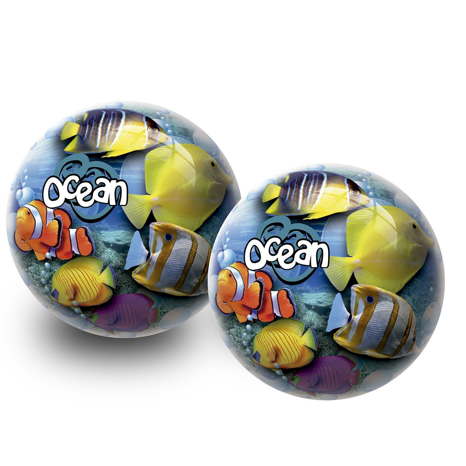 Мяч Unice Морские обитатели 23 см в ассортименте - фото 2