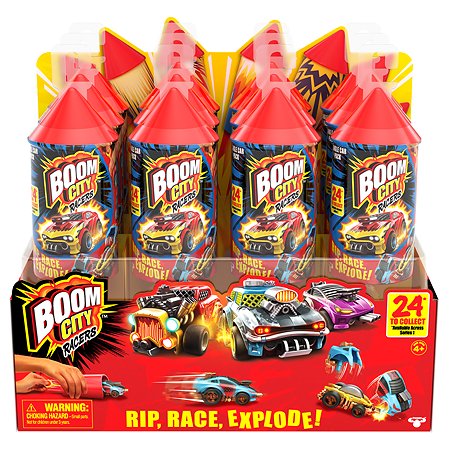Игрушка Boom City Racers Машинка в непрозрачной упаковке (Сюрприз) 40012 - фото 2
