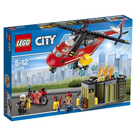 Конструктор LEGO City Fire Пожарная команда быстрого реагирования (60108) - фото 2