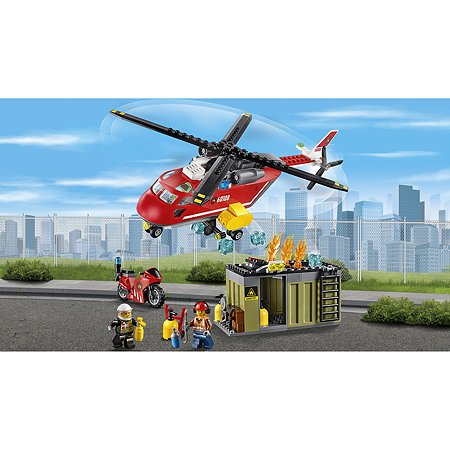 Конструктор LEGO City Fire Пожарная команда быстрого реагирования (60108) - фото 4