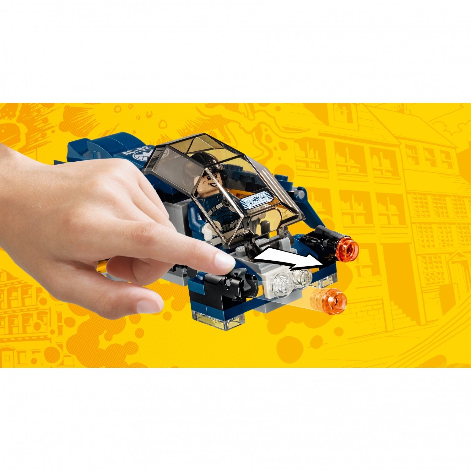 Конструктор LEGO Super Heroes Воздушная атака Карнажа (76036) - фото 6