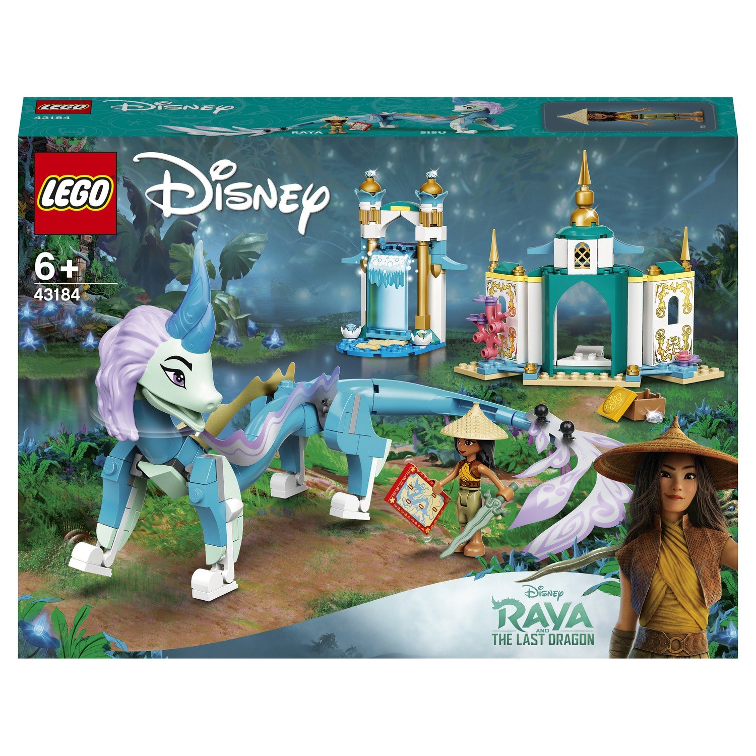 Конструктор LEGO Disney Princess Райя и дракон Сису 43184 - фото 2
