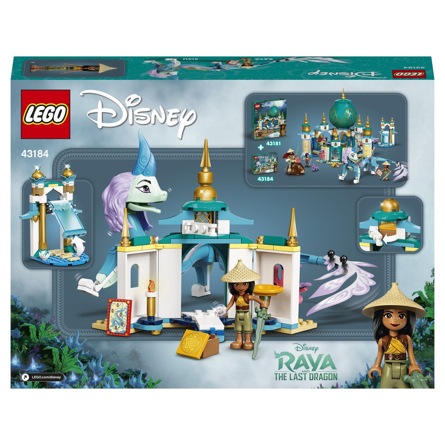 Конструктор LEGO Disney Princess Райя и дракон Сису 43184 - фото 3