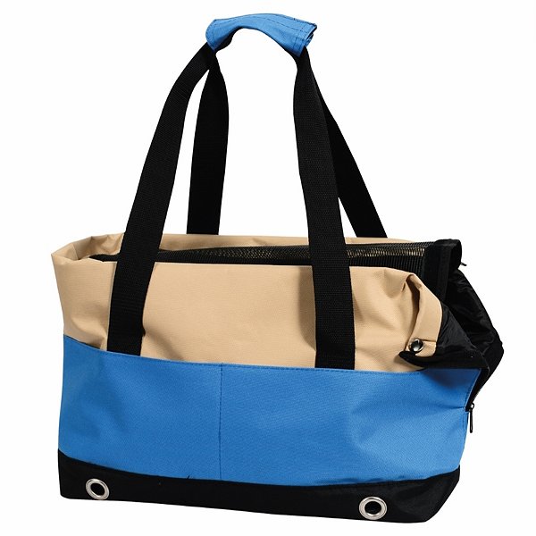 Переноска-сумка Nobby Salta малая Бежевая-Синяя