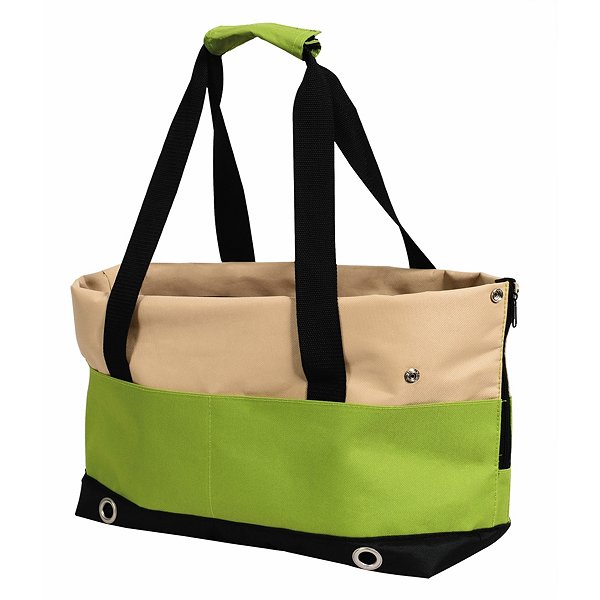 Переноска-сумка Nobby Salta малая Бежевая-Зеленая