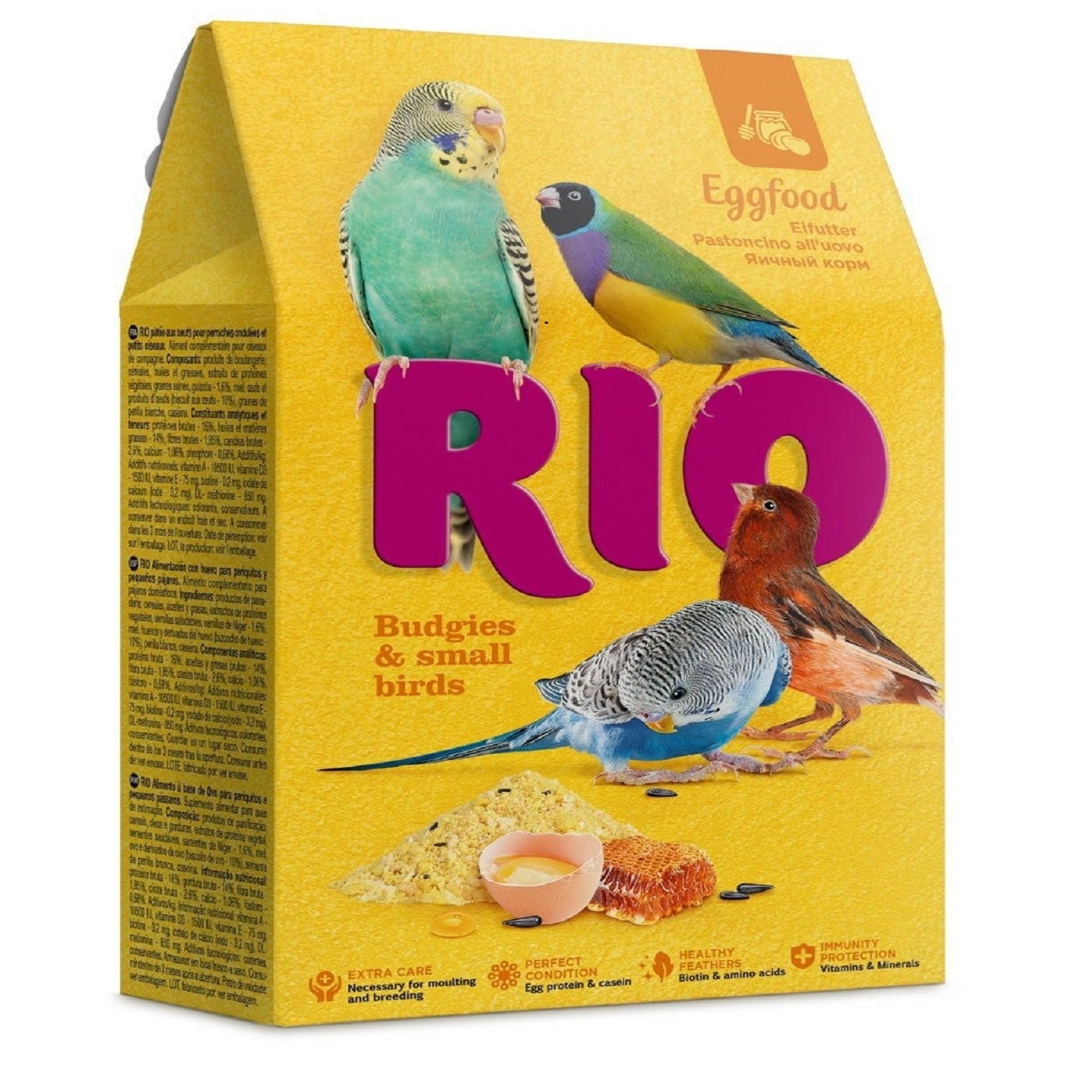 Корм для попугаев волнистых рио фото