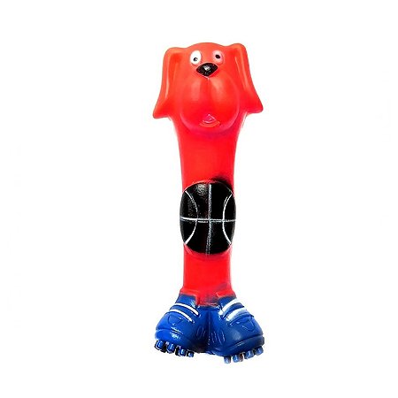 Игрушка для собак Uniglodis Виниловая с пищалкой красный