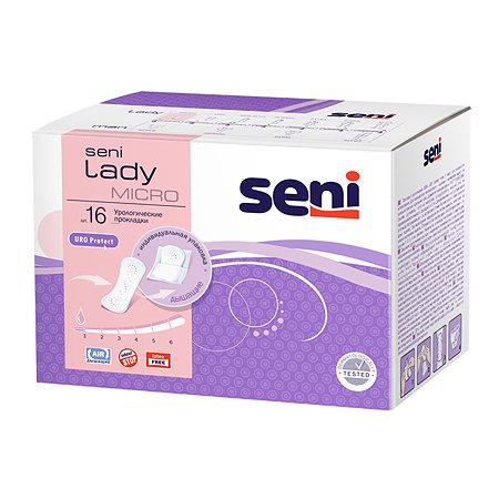 Прокладки урологические Seni Lady Micro 16шт