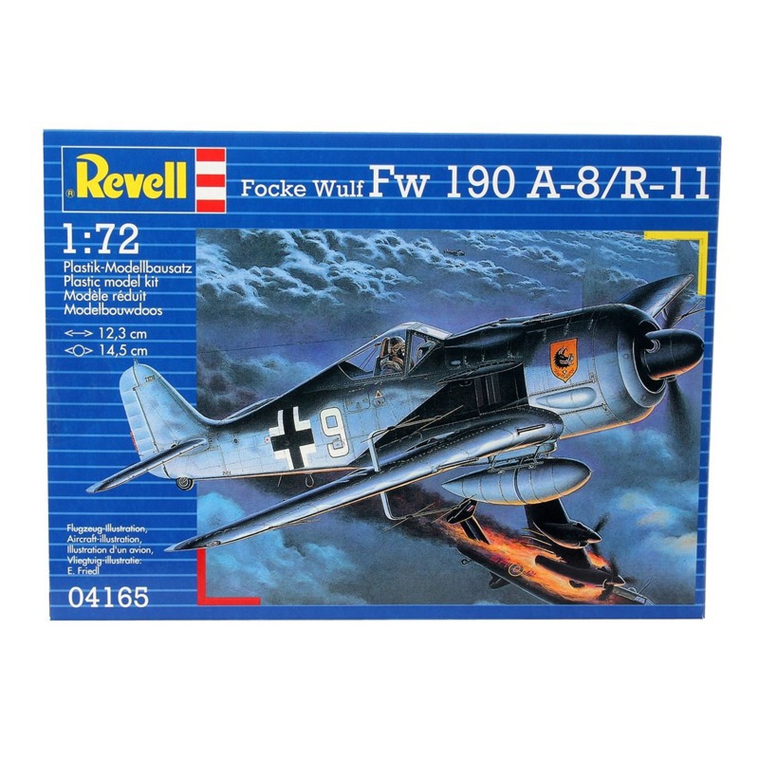 Самолет Revell Focke Wulf Fw 190 А 8 R 11 1 72 купить в интернет