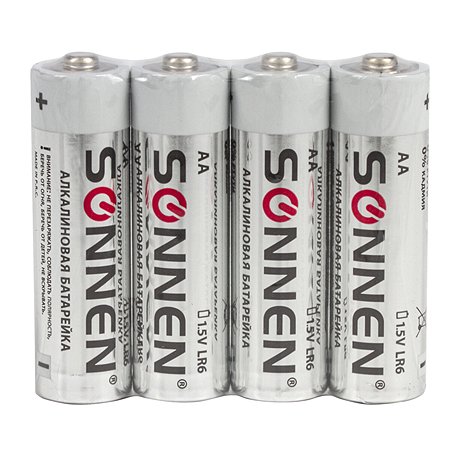 Батарейки алкалиновые Sonnen АА щелочные пальчиковые LR6+LR03 - фото 6