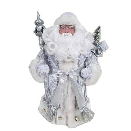 Фигурка новогодняя Magic Time Дед Мороз в серебряном костюме