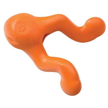 Игрушка для собак West Paw Zogoflex Tizzi для лакомств L Оранжевая