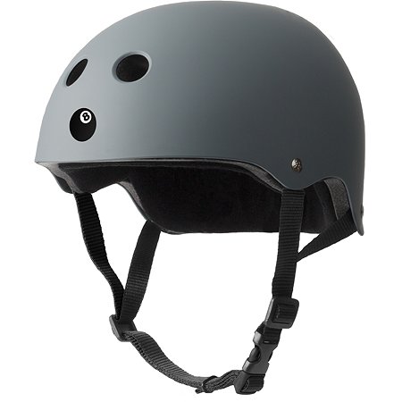 Шлем защитный спортивный Eight Ball Gun Matte (серый) / размер XL / возраст 14+ / обхват головы 55-58 см. / для детей