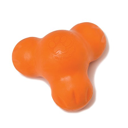 Игрушка для собак West Paw Zogoflex Tux для лакомств L Оранжевый