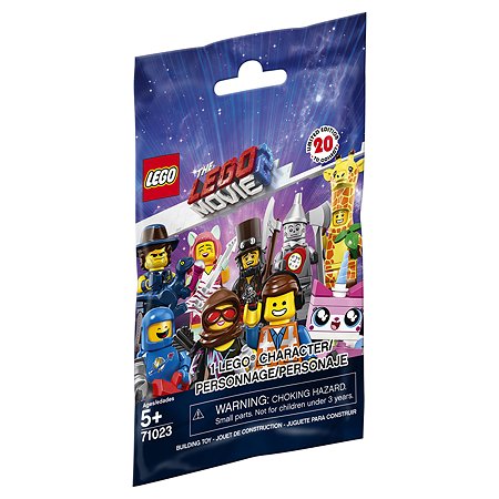 Конструктор LEGO Minifigures Фильм 2 в непрозрачной упаковке (Сюрприз) 71023