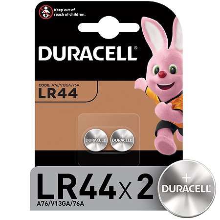 Ð‘Ð°Ñ‚Ð°Ñ€ÐµÐ¹ÐºÐ¸ Duracell LR44 1.5V 2ÑˆÑ‚
